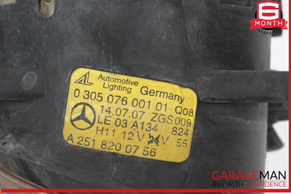 06-12 Mercedes W221 S550 ML350 Front Left Driver Side Bumper Fog Light Lamp OEM