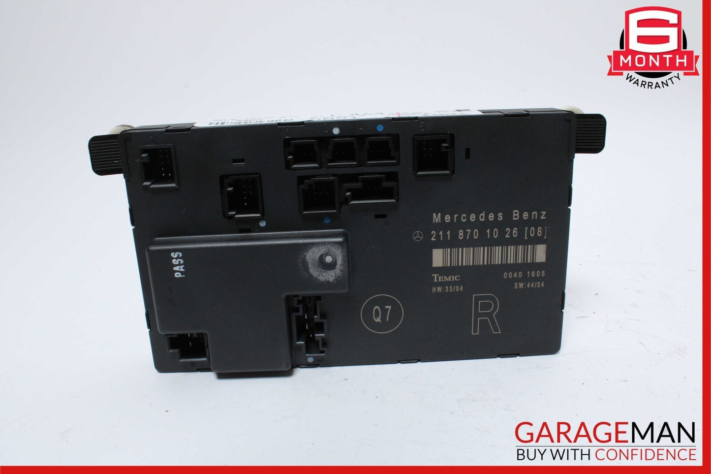 03-09 Mercedes W211 E55 AMG E550 Front Right Passenger Door Control Module Unit