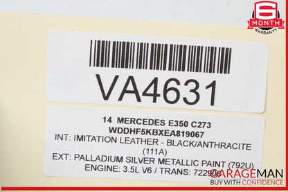 08-17 Mercedes W212 E350 C250 Rear Left or Right Side Lower Thrust Control Arm