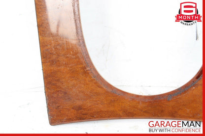 03-06 Mercedes W220 S600 Center Console Shifter Distronic Bezel Trim Wood