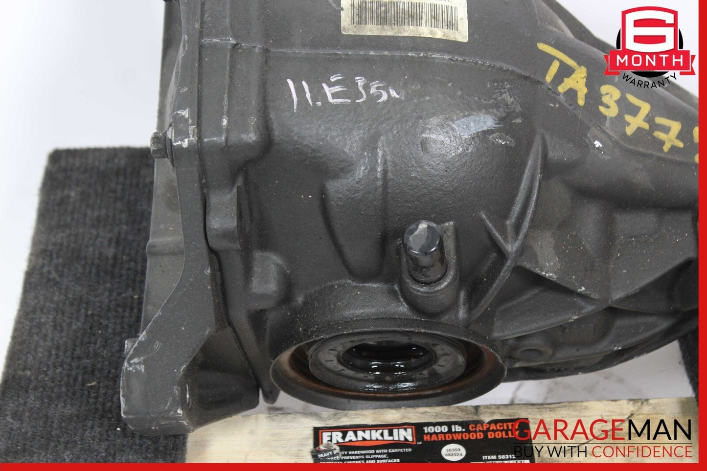 10-16 Mercedes W212 E350 C250 SL400 Rear Differential Diff Axle Carrier 3.07 OEM