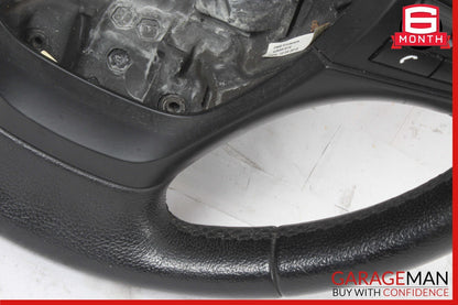 12-18 BMW 320i 328i Steering Wheel Leather Black OEM
