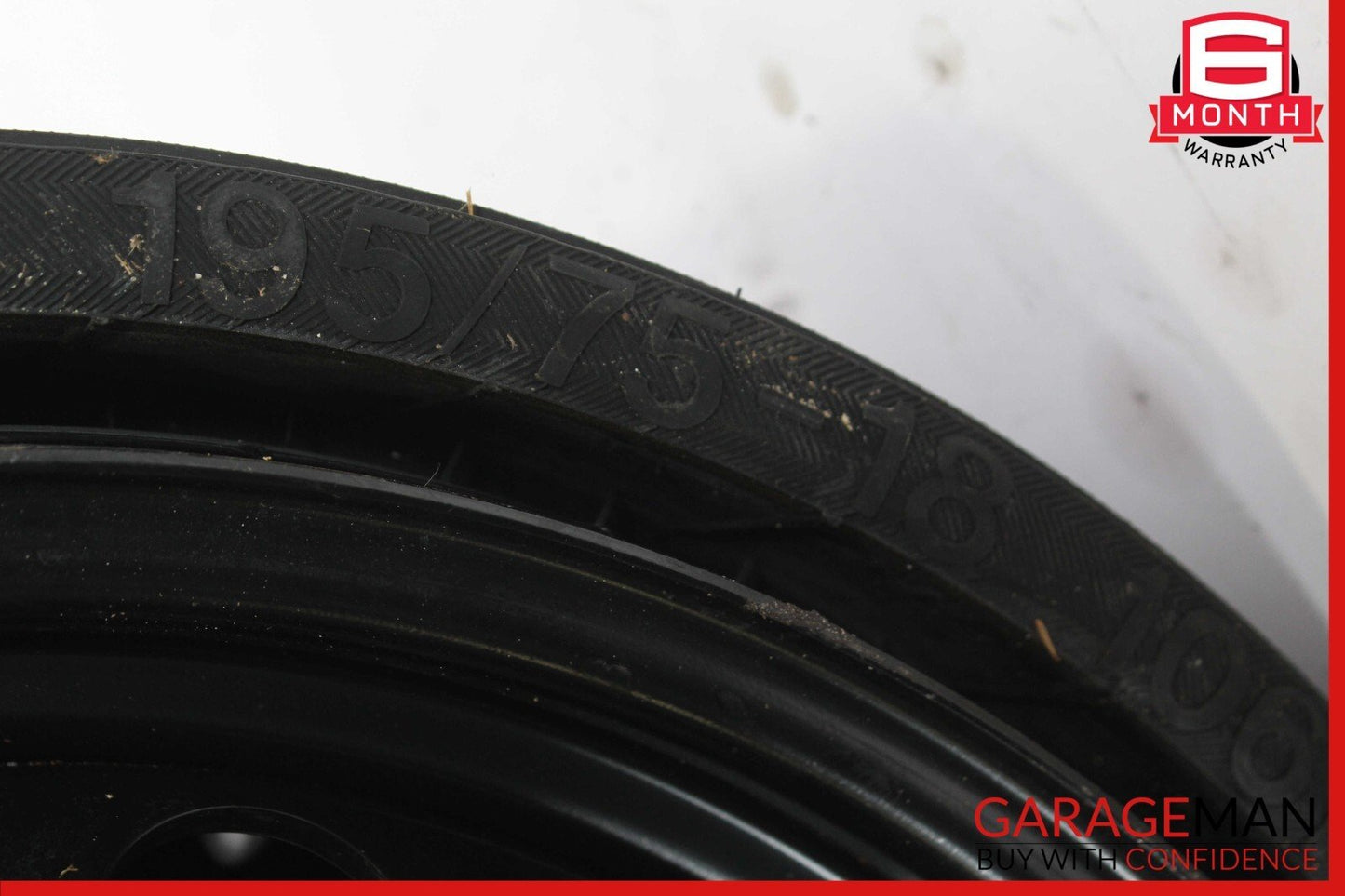 07-15 Audi Q7 Emergency Spare Wheel Rim Tire 6.5 x 18 H2 ET53 w/ Loudspeaker OEM