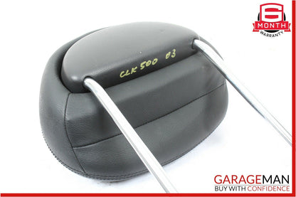 03-09 Mercedes W209 CLK500 Front Right / Left Side Seat Headrest Head Rest Black