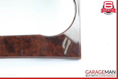 08-14 Mercedes W204 C300 AC A/C Climate Control Switch Trim Cover Bezel Wood