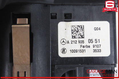 08-20 Mercedes W212 E350 Bluetec Headlight Fog Light Switch Control Module OEM