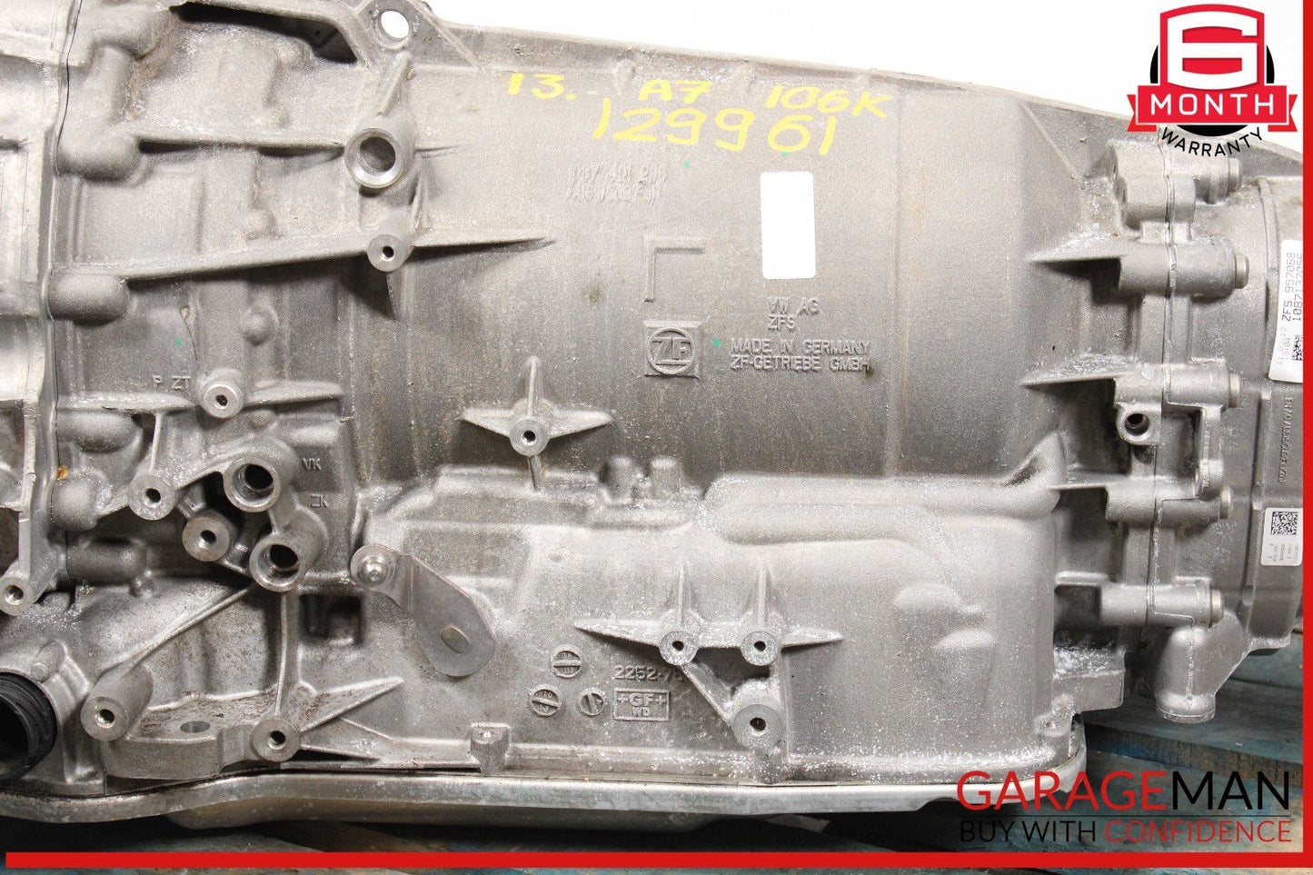 12-15 Audi A7 3.0L Supercharged Trans Automatic Transmission Assembly OEM 106k