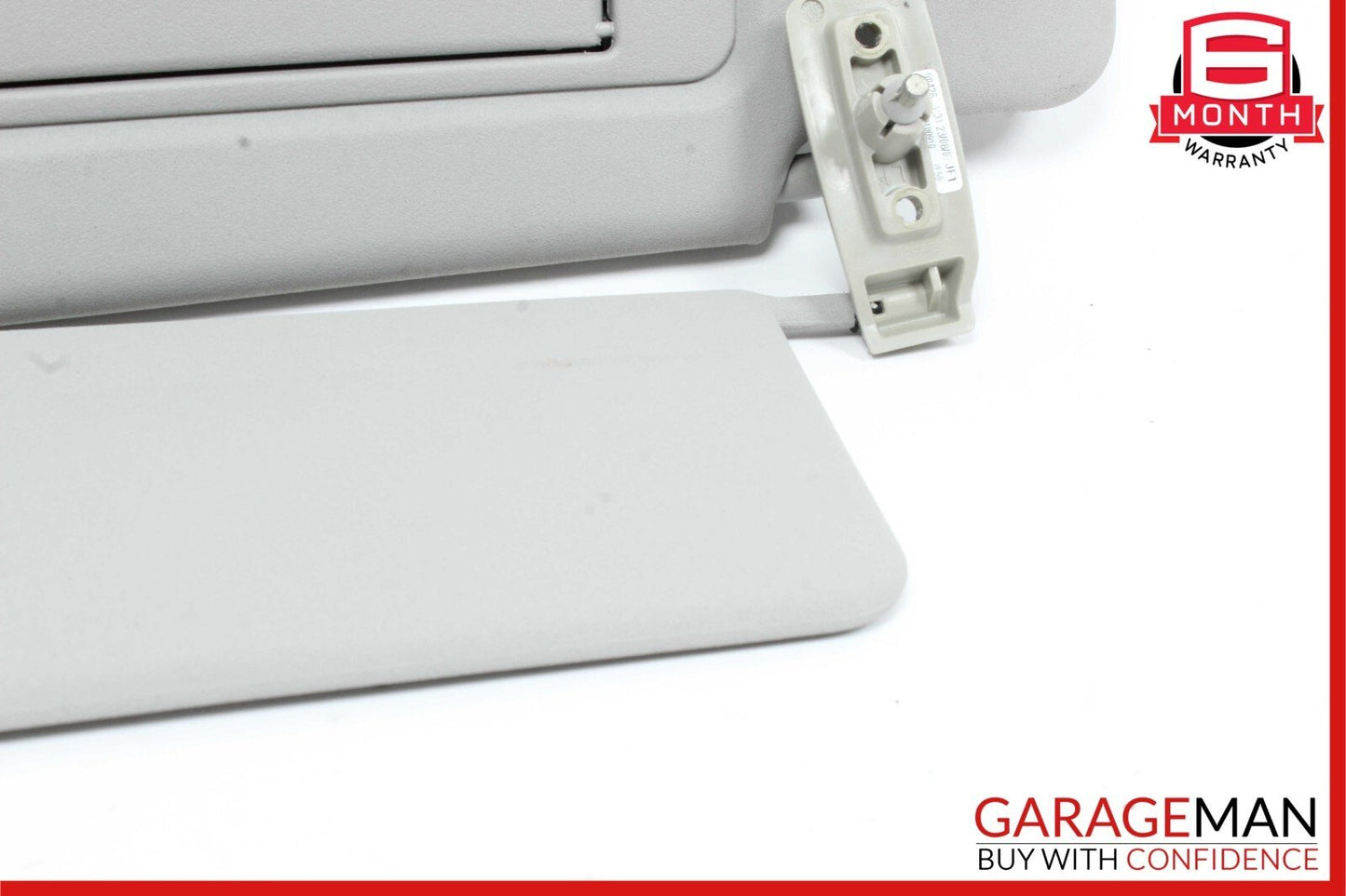 06-12 Mercedes X164 GL450 ML550 Front Left Side Sun Visor Sunvisor Cover Grey