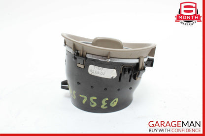 03-12 Mercedes R230 SL500 Front Left Driver Side Dash Air A/C Vent Grill Gray