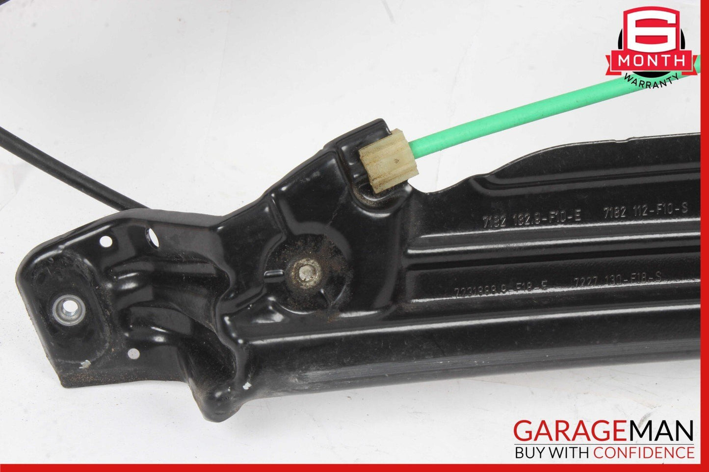 11-16 BMW 528i 535i 550i Front Right Window Regulator w/o Motor 7182132