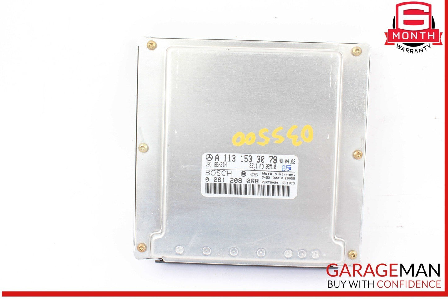 03-06 Mercedes W220 S500 Engine Control Unit Module ECM ECU 1131533079 OEM