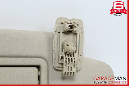 08-14 Mercedes W204 C250 C350 Front Right Side Sunvisor Sun Visor Beige