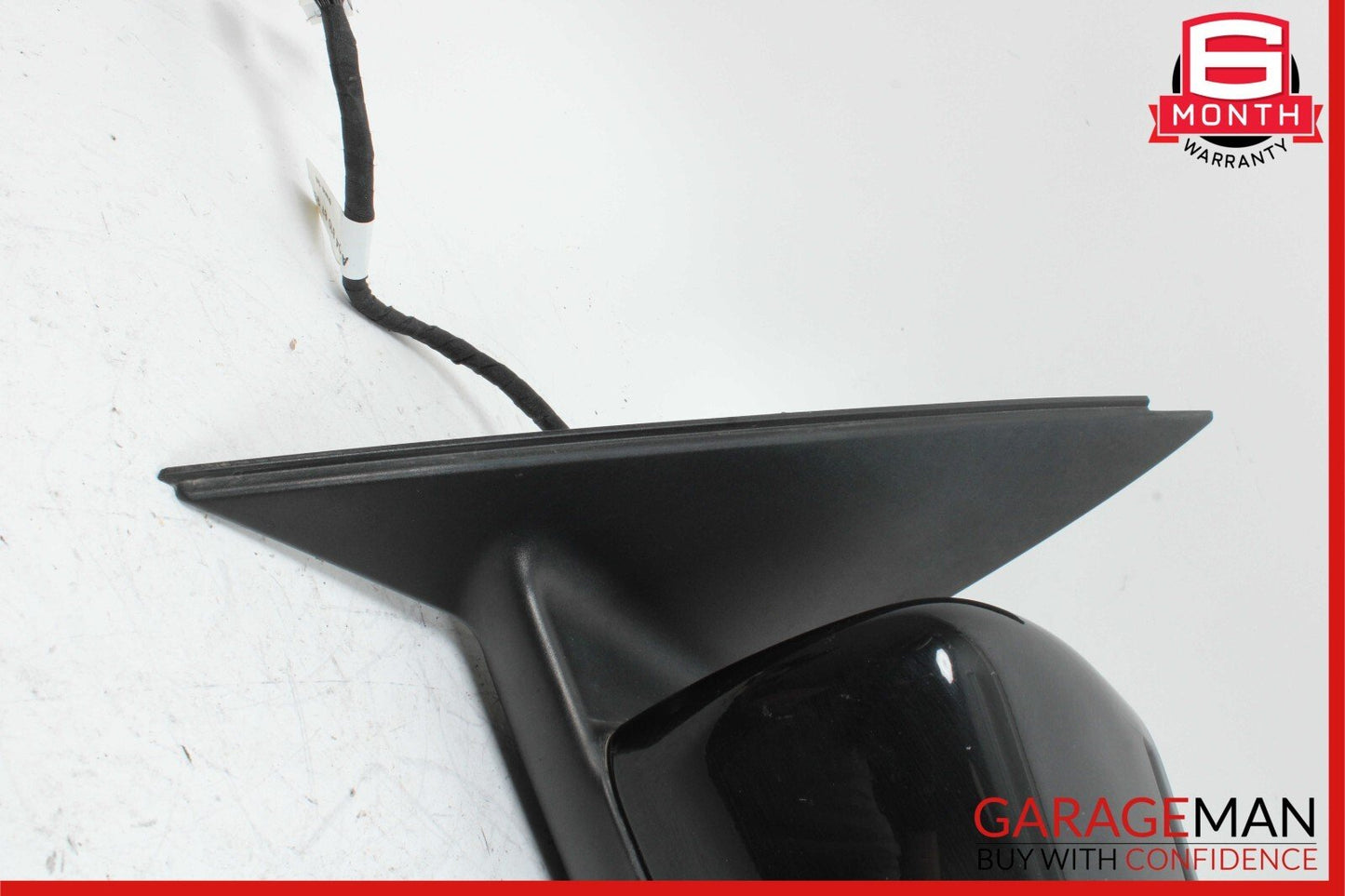 12-14 Mercedes W204 C250 C63 AMG Front Left Side Mirror Rear View Door Black OEM