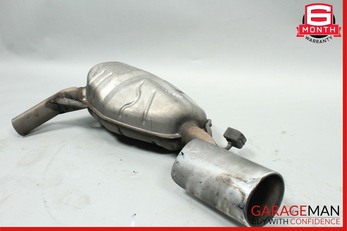 06-08 Mercedes W219 CLS500 CLS550 Rear Left Driver Side Exhaust Muffler Mufflers