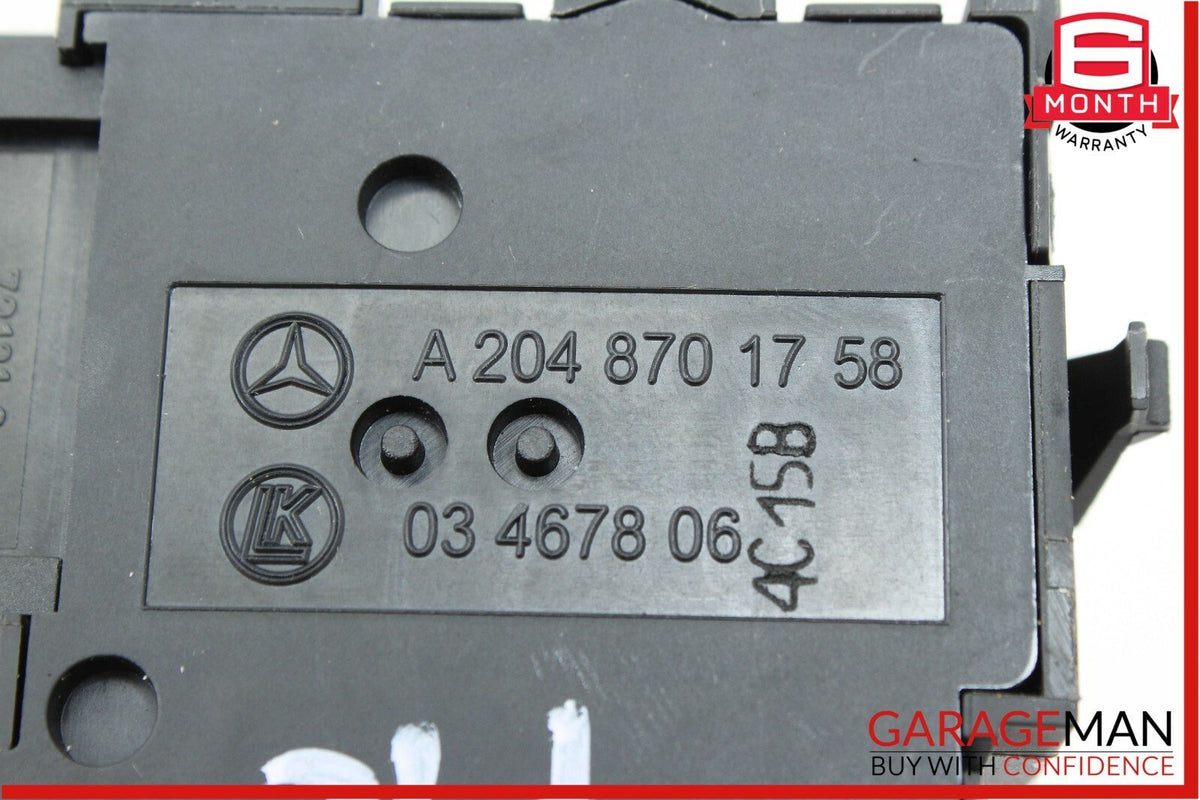 08-14 Mercedes W204 C250 C350 Front Right Passenger Side Seat Control Switch