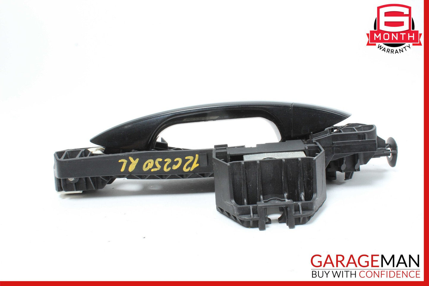 12-14 Mercedes W204 C250 C300 Rear Left Driver Exterior Door Handle Black OEM