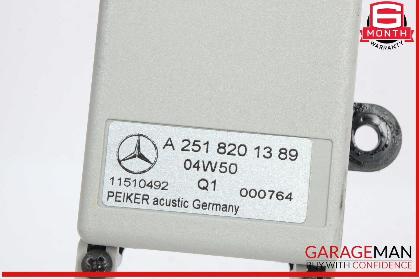 06-12 Mercedes W251 R350 4MATIC Amplifier Amp Sound System Audio 2518201389 OEM