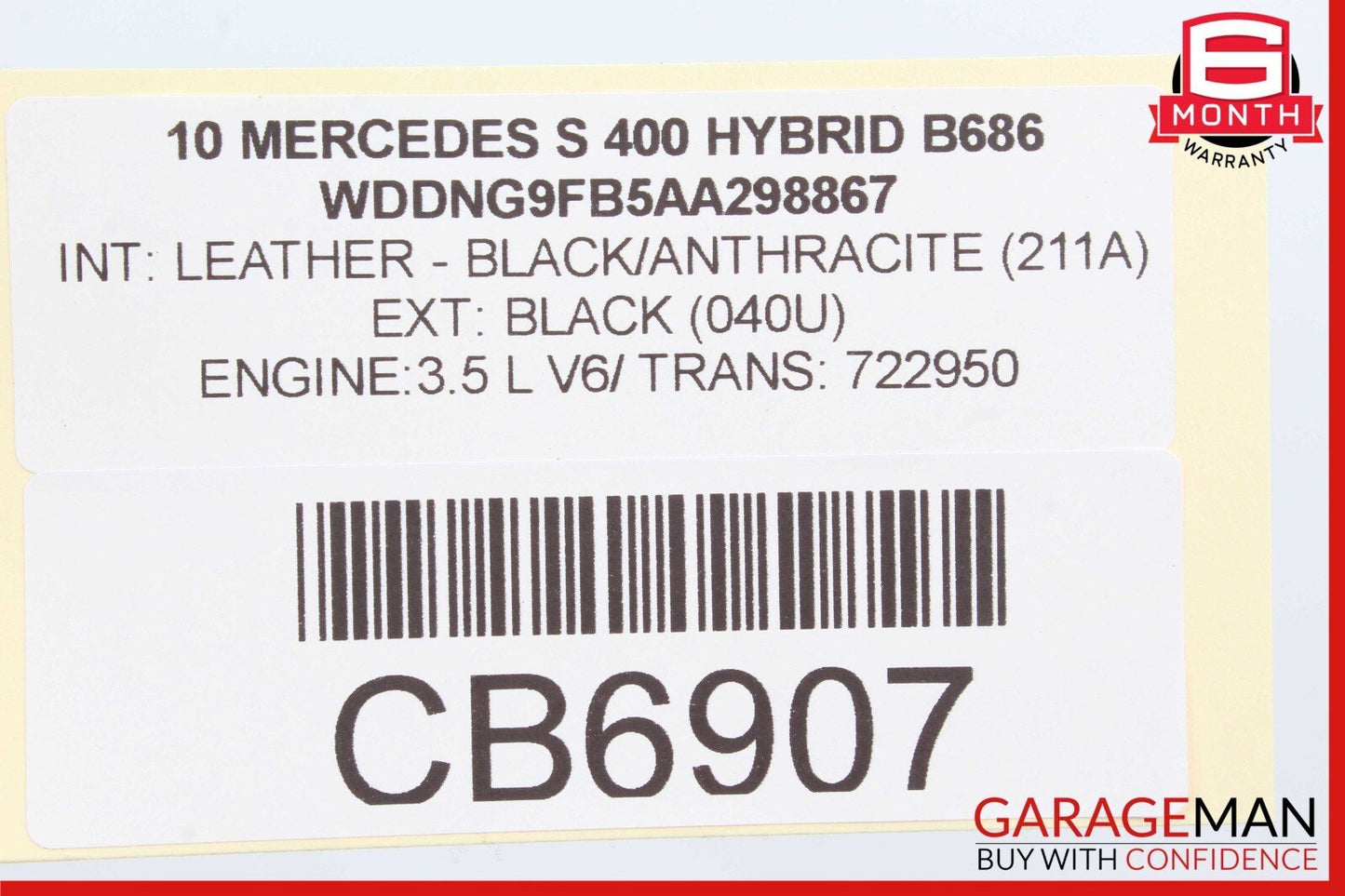 10-13 Mercedes W221 S400 GL450 Front Right Bumper Daytime Running Light Lamp OEM