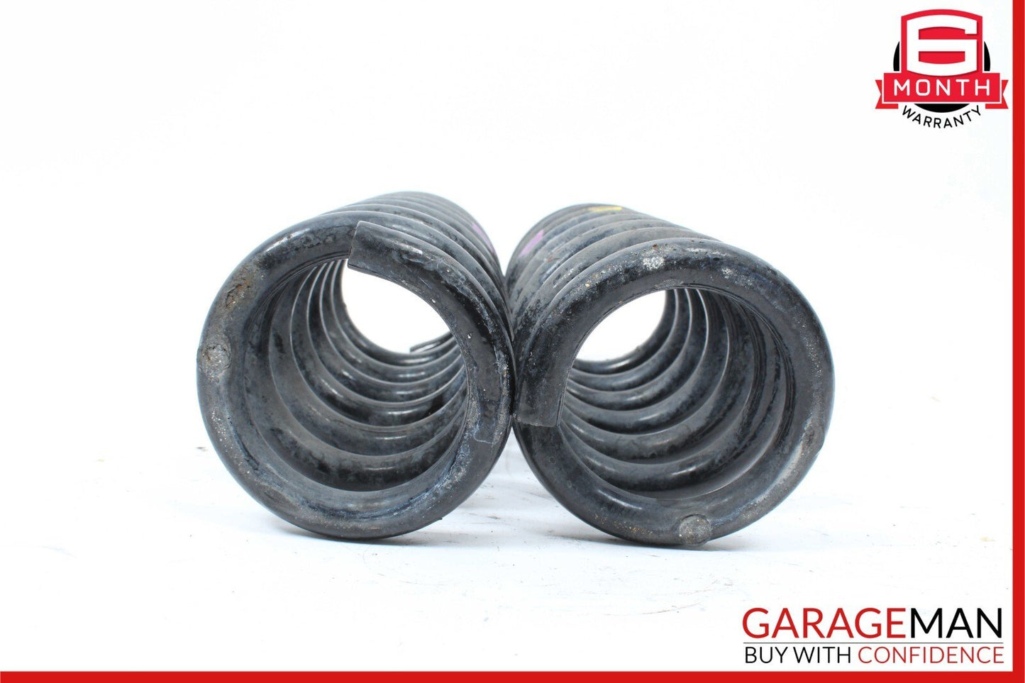 08-14 Mercedes W204 C250 C300 Rear Shock Absorber Suspension Coil Spring Set OEM