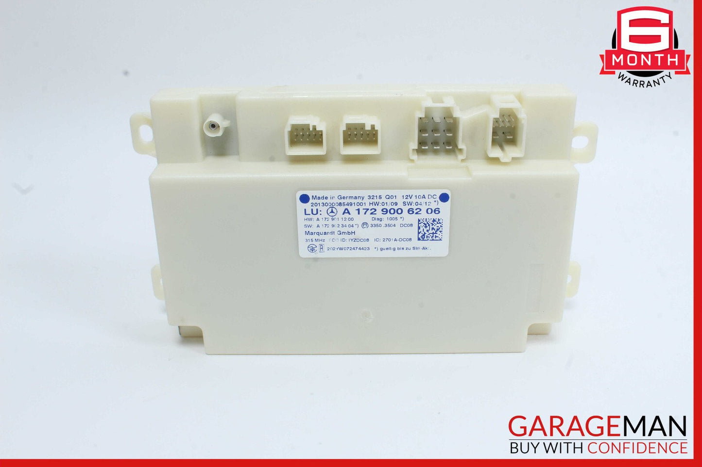 10-15 Mercedes R172 SLK250 C300 Keyless Go Entry Control Module 1729007900 OEM
