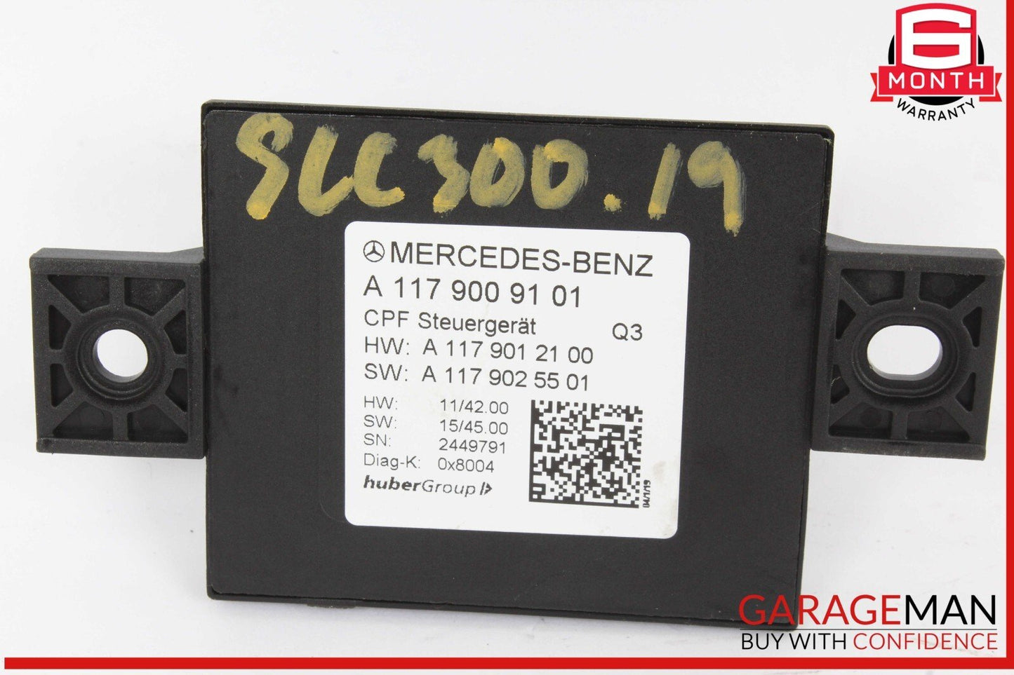 17-20 Mercedes SLC300 SLC43 AMG Rear View Camera Computer Control Module Unit