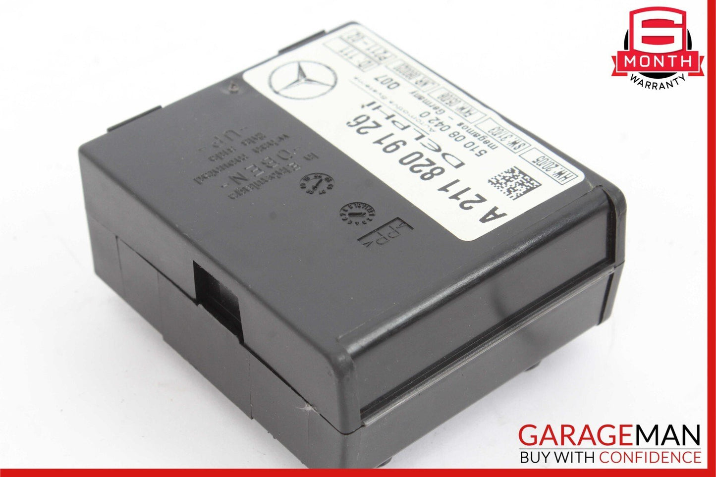 05-11 Mercedes R171 SLK300 SL500 CL500 Anti Theft Alarm Sensor Control Module