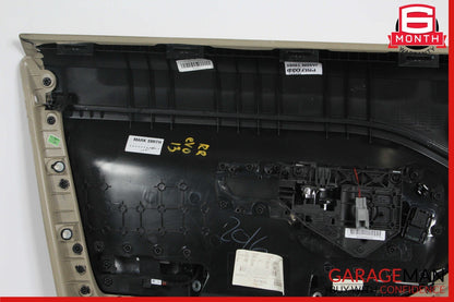 12-19 Land Rover Range Rover Evoque Front Right Interior Door Panel Assy Beige