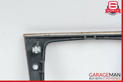 08-15 Mercedes W204 C300 C350 Center Console Shift Shifter Bezel Trim Cover Wood