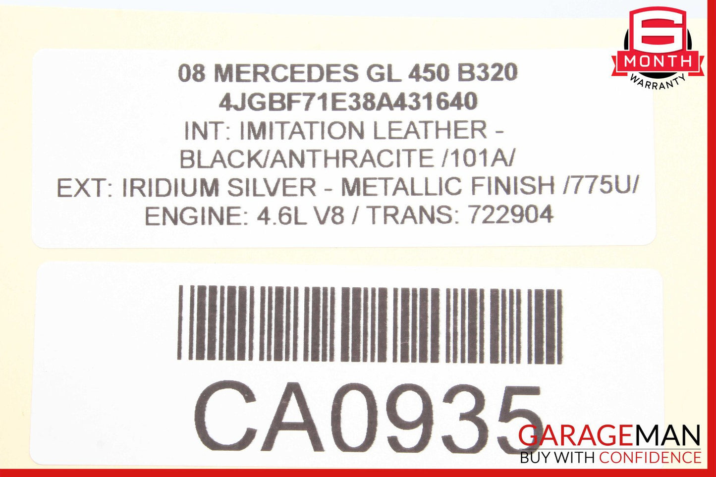 06-12 Mercedes X164 GL450 E350 Communication Control Module 2198202626 OEM