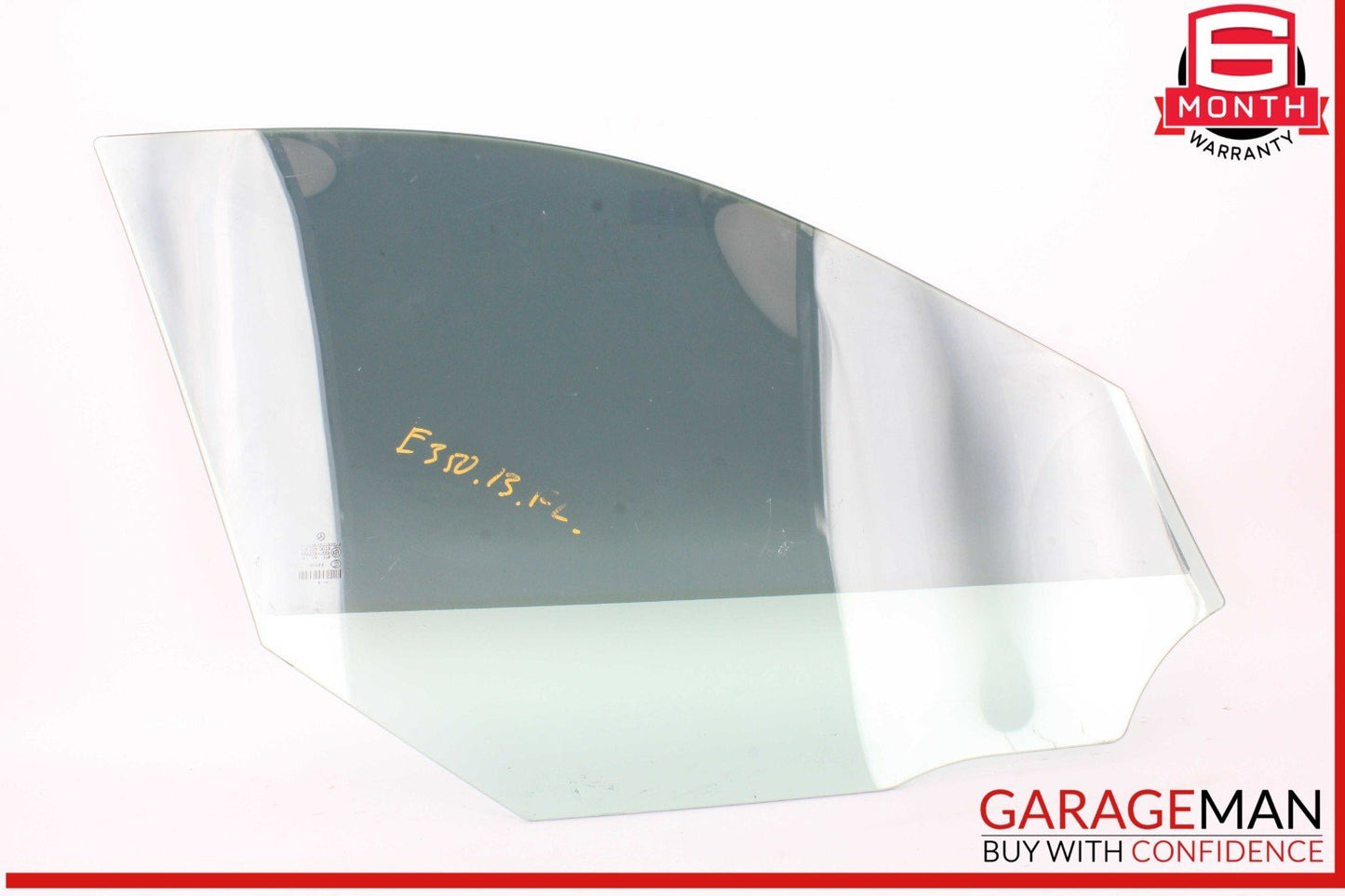 10-16 Mercedes W212 E350 E400 E550 Front Left Side Door Window Glass OEM