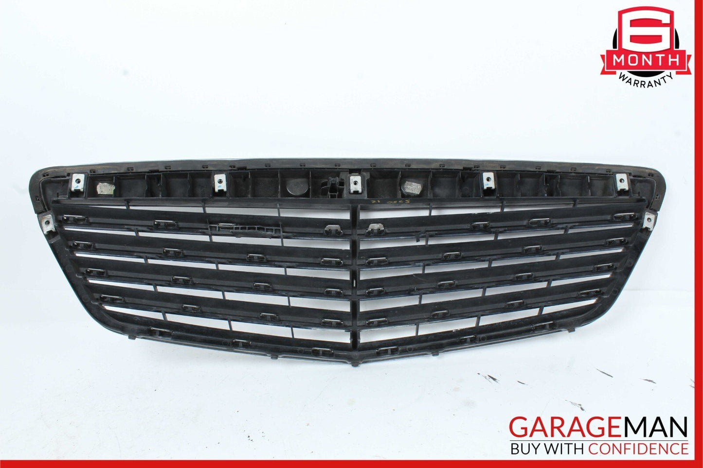10-13 Mercedes W221 S400 S63 AMG Front Hood Radiator Grill Grille Trim Cover OEM