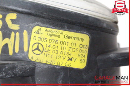 06-12 Mercedes W164 ML350 4MATIC Front Left Side Bumper Fog Light Lamp OEM