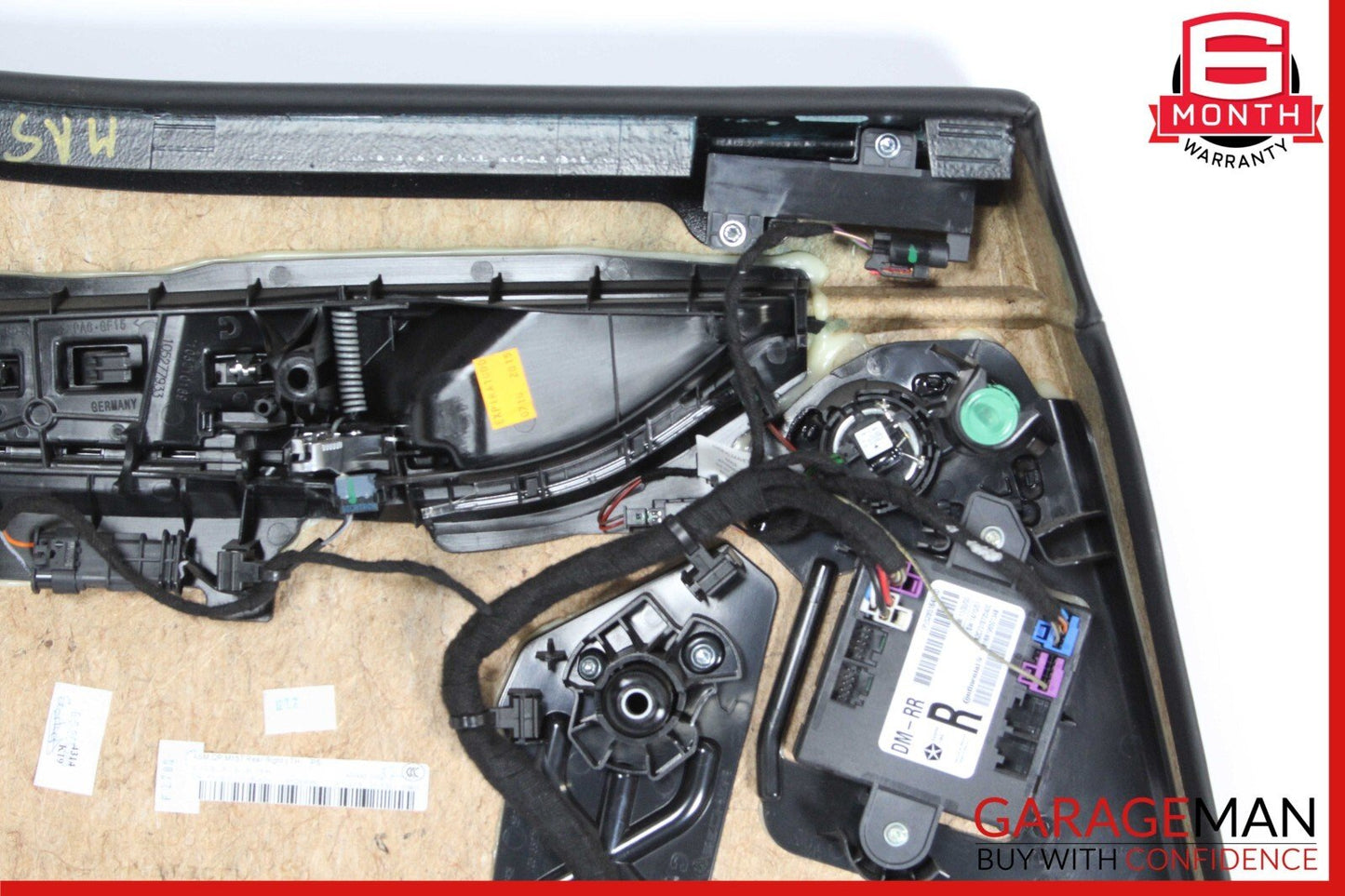 14-22 Maserati Ghibli M157 Rear Right Side Interior Door Panel Cover Black