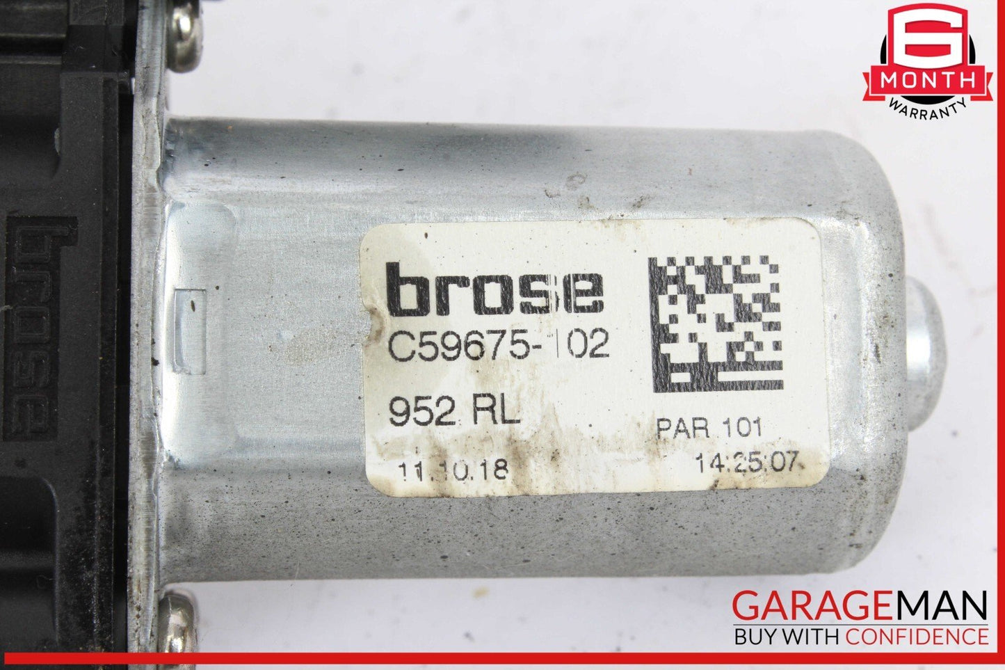 17-21 Alfa Romeo Giulia Rear Left Driver Side Door Window Regulator Motor OEM