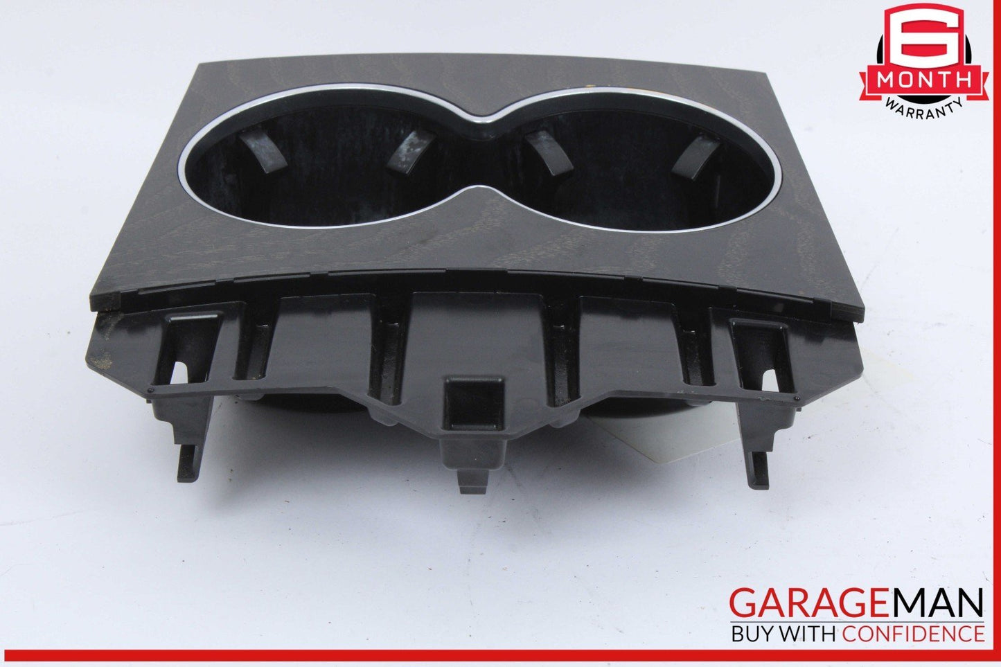 14-17 Mercedes W207 E400 E350 Center Console Cup Holder Compartment Wood OEM