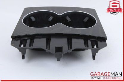 14-17 Mercedes W207 E400 E350 Center Console Cup Holder Compartment Wood OEM