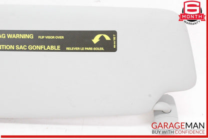 09-17 Audi Q5 A4 A5 S4 S5 Front Right Passenger Side Sun Visor 8U0857552F OEM