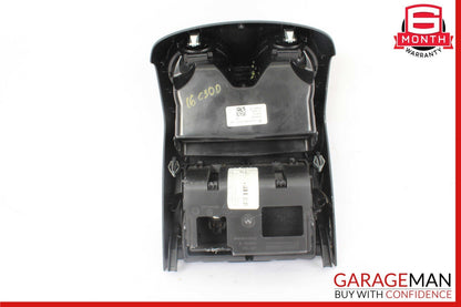 15-20 Mercedes W205 C300 C350e Rear Center Console A/C Air Vent Assy Black OEM