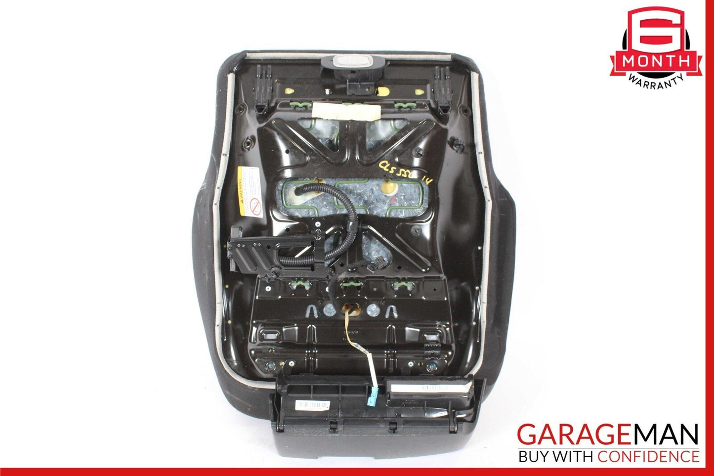 12-14 Mercedes W218 CLS550 Front Right Side Lower Bottom Seat Cushion Black OEM