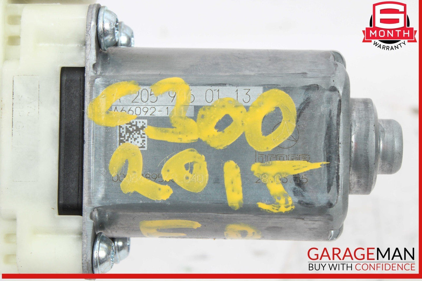 15-20 Mercedes W205 C300 4MATIC Front Right Side Door Window Regulator Motor OEM