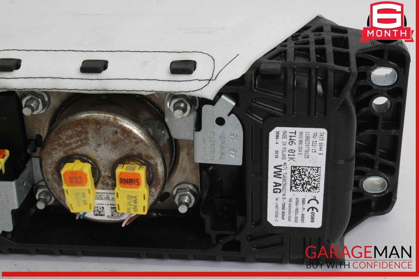 17-24 Audi A4 Quattro Front Right Passenger Side Dash Dashboard Air Bag Airbag