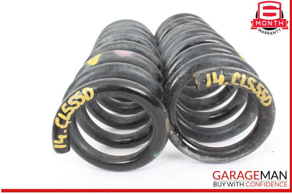 12-18 Mercedes W218 CLS550 Rear Right and Left Suspension Coil Spring Set OEM