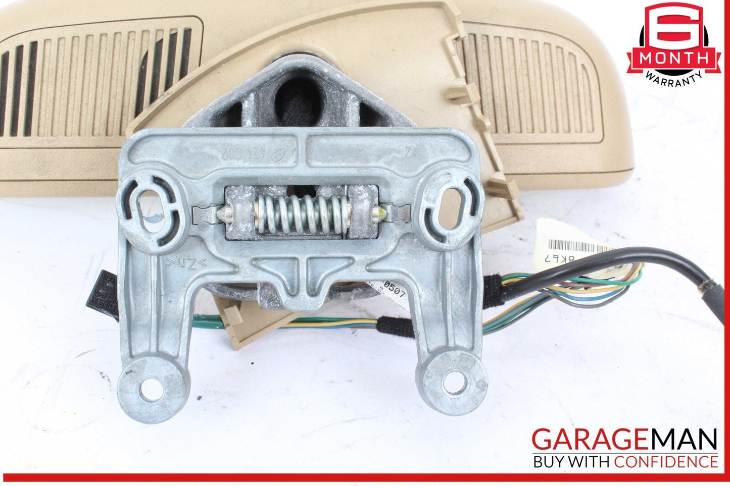 10-13 Mercedes W221 S400 Hybrid Interior Rear View Mirror Beige OEM