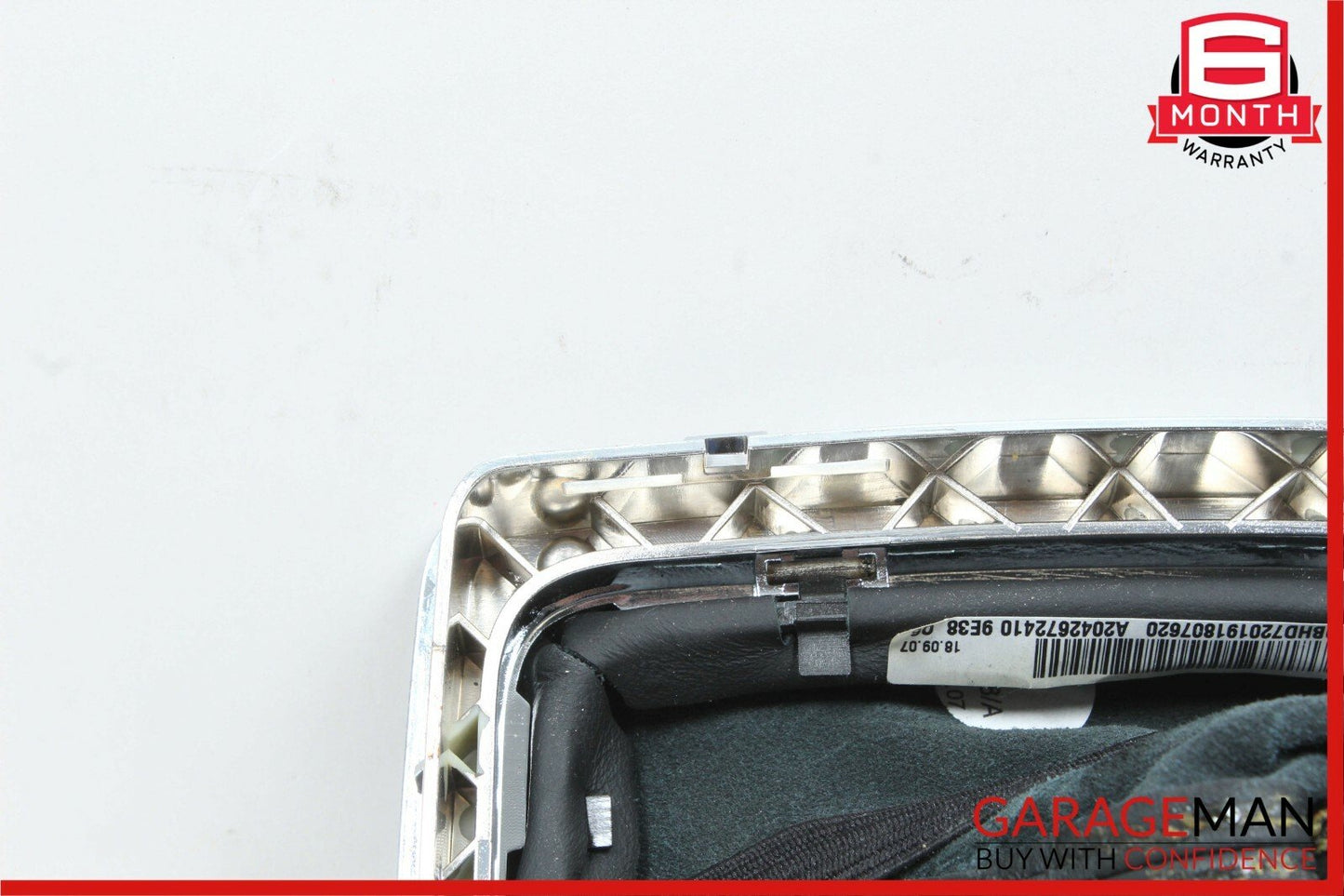 08-11 Mercedes W204 C300 Gear Shifter Selector Indicator Trim Boot Knob Assembly