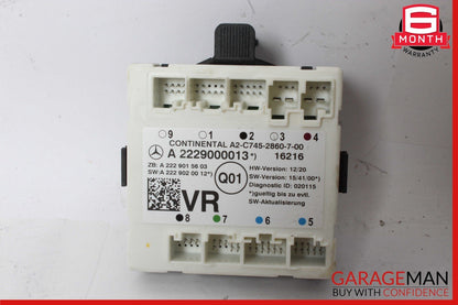 16-19 Mercedes W205 C300 Front & Rear Side Door Control Module Unit Set of 4 Pc
