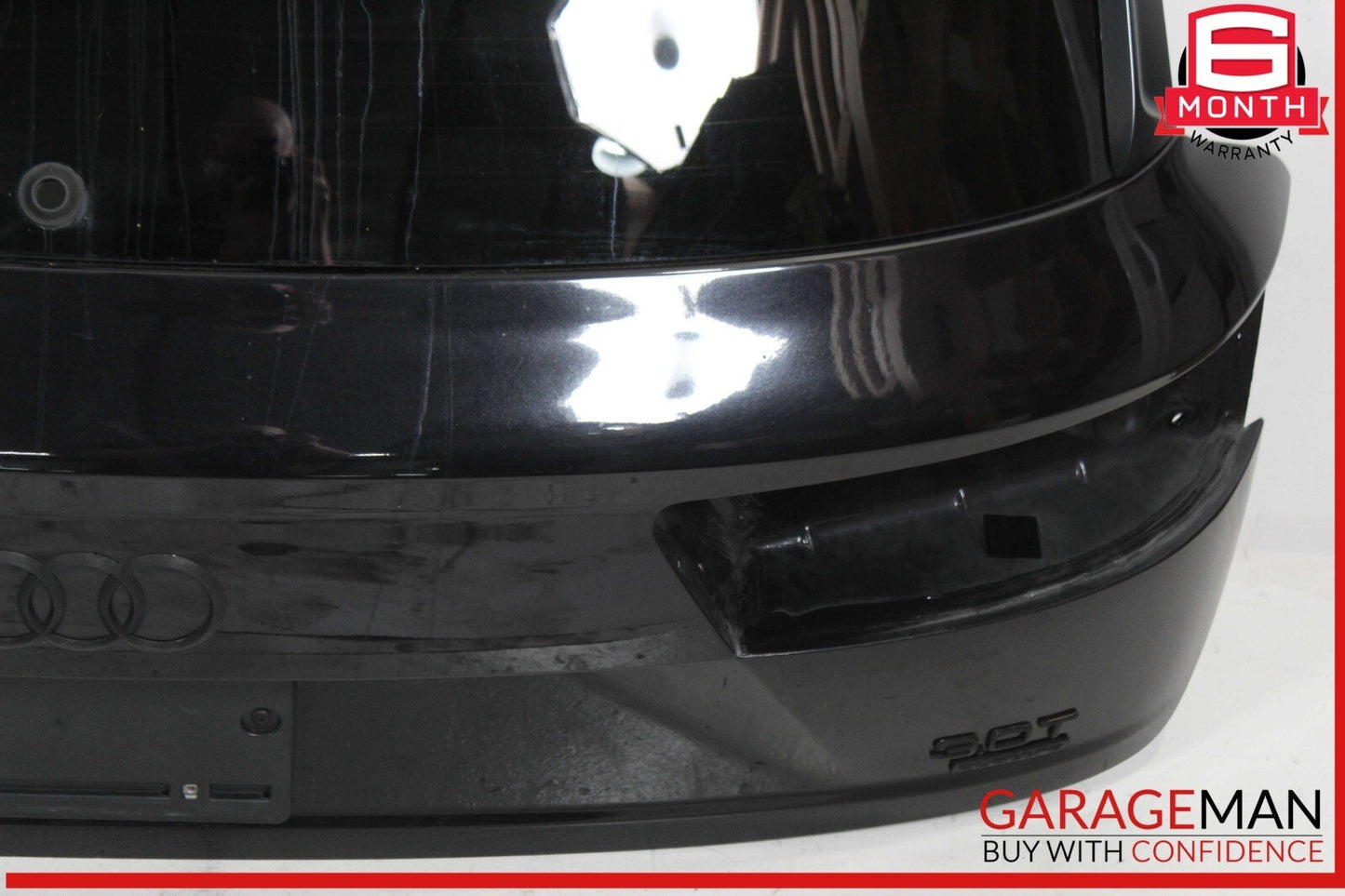 17-19 Audi Q7 Trunk Lid Liftgate Tailgate Hatch Shell Black OEM