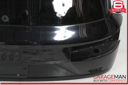 17-19 Audi Q7 Trunk Lid Liftgate Tailgate Hatch Shell Black OEM