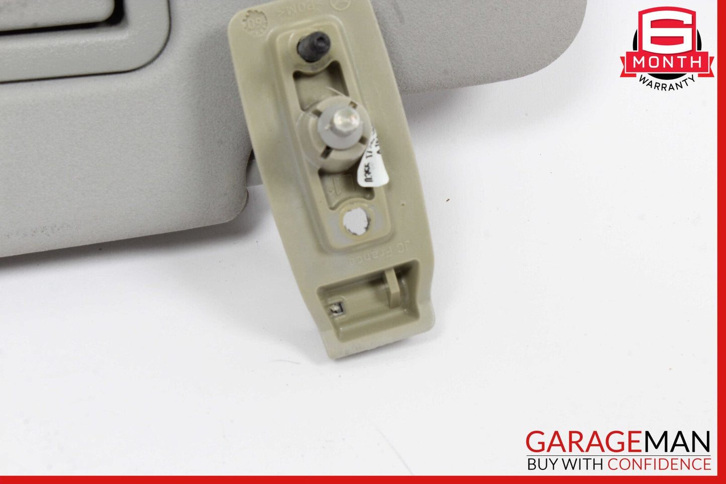 06-12 Mercedes GL450 ML450 Front Left Sun Visor Sunvisor Shade Assembly Grey