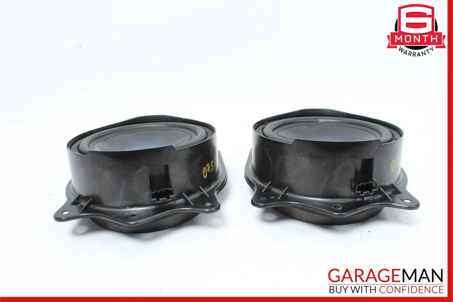 07-09 Mercedes W221 S550 Rear Left & Right Door Audio Sound Speaker Set of 2 OEM