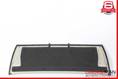 04-09 Cadillac XLR Convertible Rear Folding Top Compartment Panel OEM